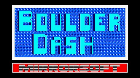 Boulder Dash Review for the Amstrad CPC by John Gage