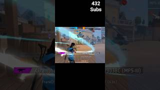 1vs4 clutch in CS ranked match || #shortsfeed #freefire #gaming #shorts #akram