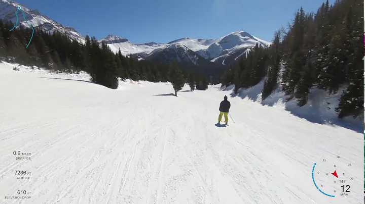 Skiing Lake Louise - Pika (65)