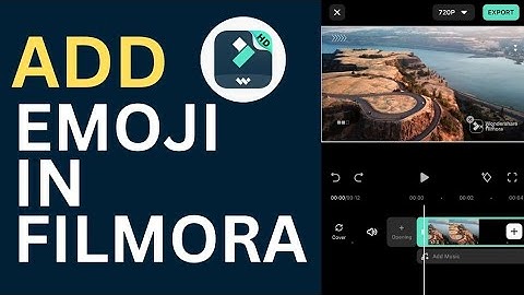 How to Add Emoji in Filmora App 2024?