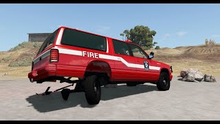 BeanNG.drive Crash Compilation #3 (All Emergency Vehicles)