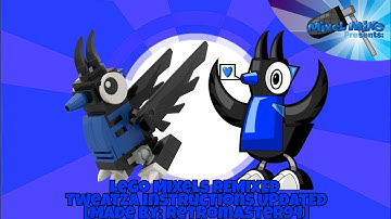Lego Mixels REMIXED  Tweatza Instructions UPDATED [Made by: Retromaster94]