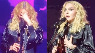 Madonna Tears Up Recalling Near-Death Experience