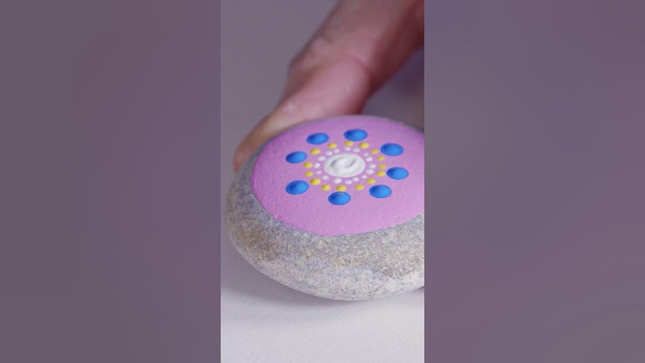 How to Paint Rocks with Dollar Store Supplies 