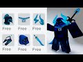 Hurry get these new free blue items in roblox now  