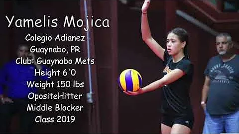 Yamelis Mojica Volleyball Recruitment Video