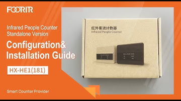 Infrared People Counter HX-HE1(181) Configuration Installation Guide