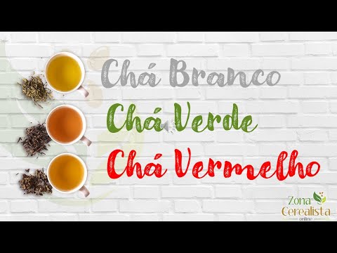 Vídeo: Diferença Entre Chá Branco E Chá Verde