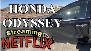 Honda Odyssey Rear Entertainment system bypass with Amazon Fire cube to stream Netflix