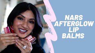 New NARS Afterglow Lip Balms | First Impressions and Review of All the Shades