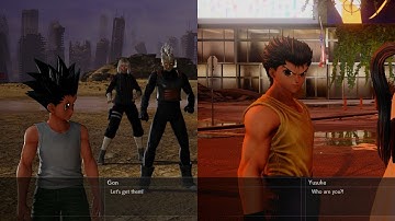 Jump Force PC Walkthrough Part 5 - Gon and Yusuke Missions Gameplay 1080p 60 FPS