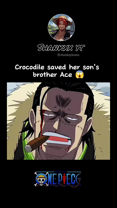'Sir for a Reason😱 #crocodile #luffy #Ace #onepiece '