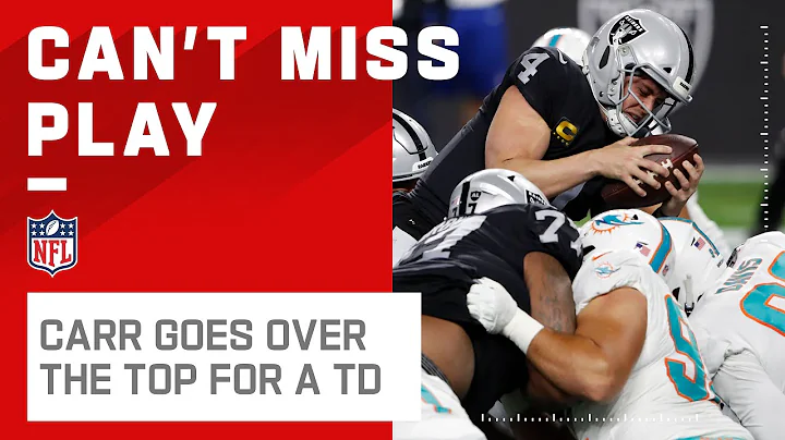 Renfrow's Balancing Act Sets Up a Derek Carr Rushi...
