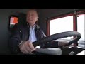 Putin driving a truck
