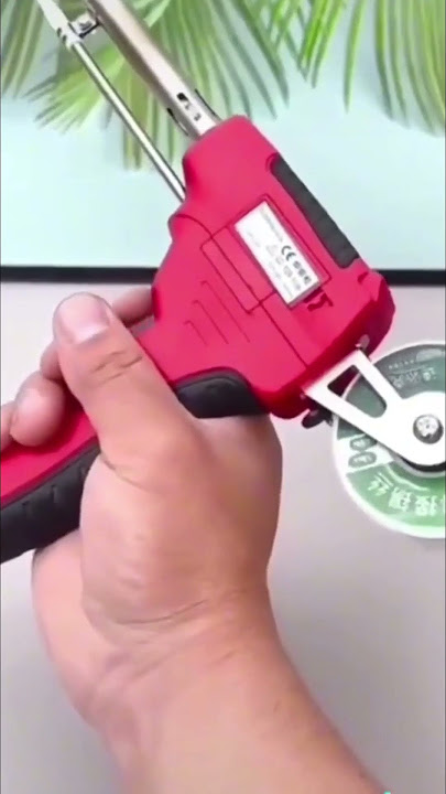 How To Use Automatic Soldering Gun 2022