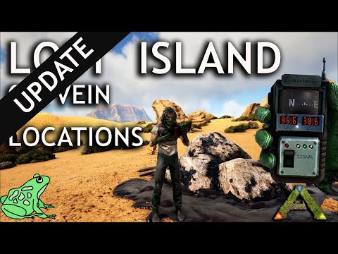 Ark Lost Island Oil Vein Locations UPDATE - Ark Survival Evolved Oil ...