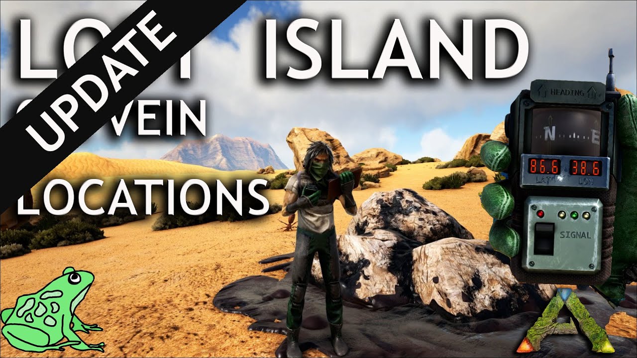 Ark Lost Island Oil Vein Locations UPDATE Ark Survival Evolved Oil Pump YouTube