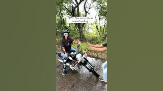 Royal Enfield Classic Gone Slip On Road | B 4 Bullet | #shorts #youtubeshorts #bullet #viral