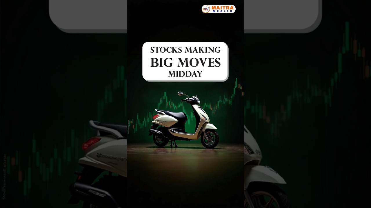 Stocks Making Big Moves Midday.