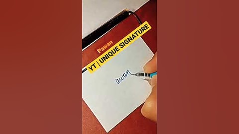 Pawan name signature style | name signature style | english signature | #shorts #shortvideo #viral