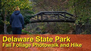 Delaware Canal State Park, Fall Foliage Photowalk and Hike