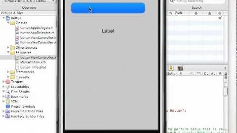 iPhone app development - Labels & Buttons