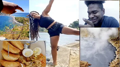 🔴WHY YOU SHOULD VISIT DOMINICA ASAP & Eating Mountain Chicken v Alligator | Mystelics Reacts