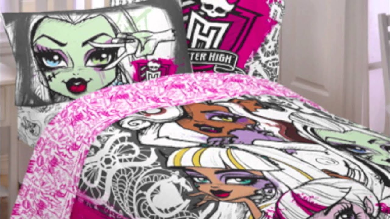 New Monster High Bedding Youtube