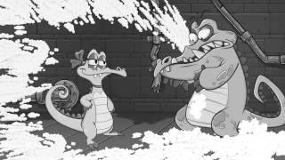 Swampy's Underground Adventures - Episode 1- Meet Swampy (Black White)