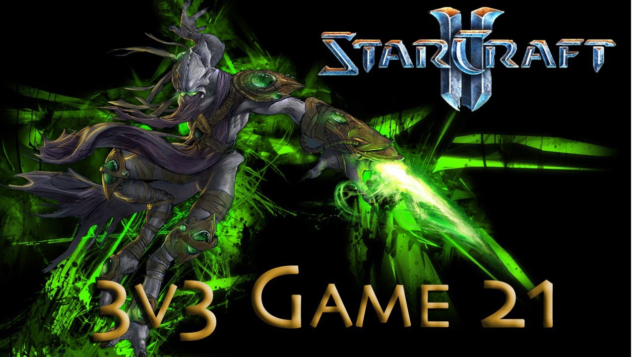 Starcraft 2 - Protoss Macro Colossus - Game 21 - 3v3 - YouTube