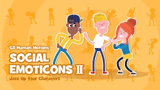 Jazz up Your 2D Character Animations with Human Motions in Social Emoticons 2 | Cartoon Animator