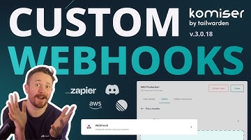New feature: Custom Webhook integration!