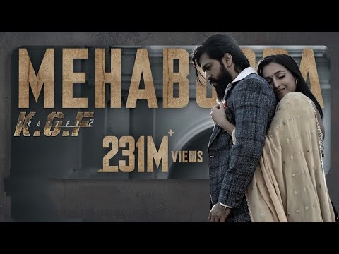 Mehabooba Hindi Video Song | KGF Chapter 2 | Yash | Srinidhi Shetty | Hindi Song