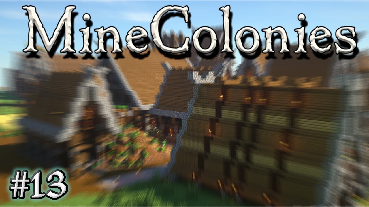 ⚒️ Minecolonies Survival: #13 - Farm, Composter & Sawmill [Season 2]