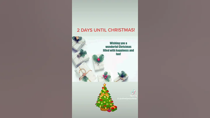 2 DAYS UNTIL XMAS!