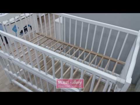 Обзор Комплекта в детскую FMebel: Комод пеленальный, кроватка, матрас, набор белья. 3