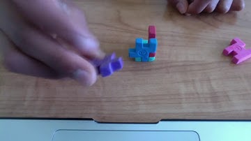 OMG! solved the eraser puzzle cube  How to solve the eraser puzzle cube in 30 seconds