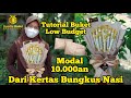 Buket dari Bungkus Nasi - Modal 10.000an || Buket Snack Low Budget