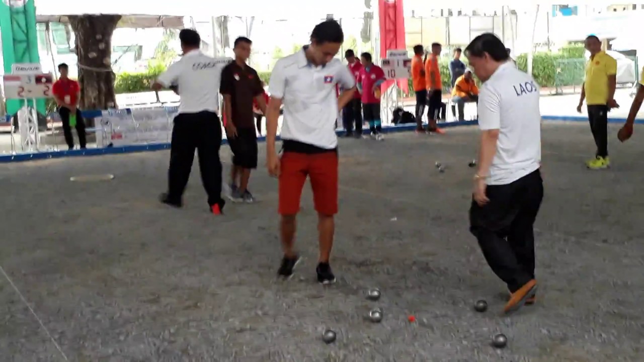 Petanque Champion Asia - Pacific | Indonesia- Laos - YouTube