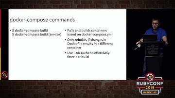 RubyConf 2019 - Containerizing Local Development... Is It Worth it?  by Tony Drake