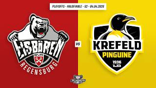DEL2 Playoffs | Halbfinale | Spiel2 | Eisbären Regensburg vs. Krefeld Pinguine