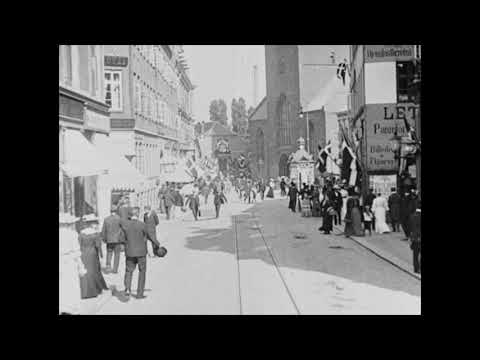 Kongebesøg i Aarhus (1906) King's Visit to Aarhus (Dansk Kino-Foto-Film-Industri)