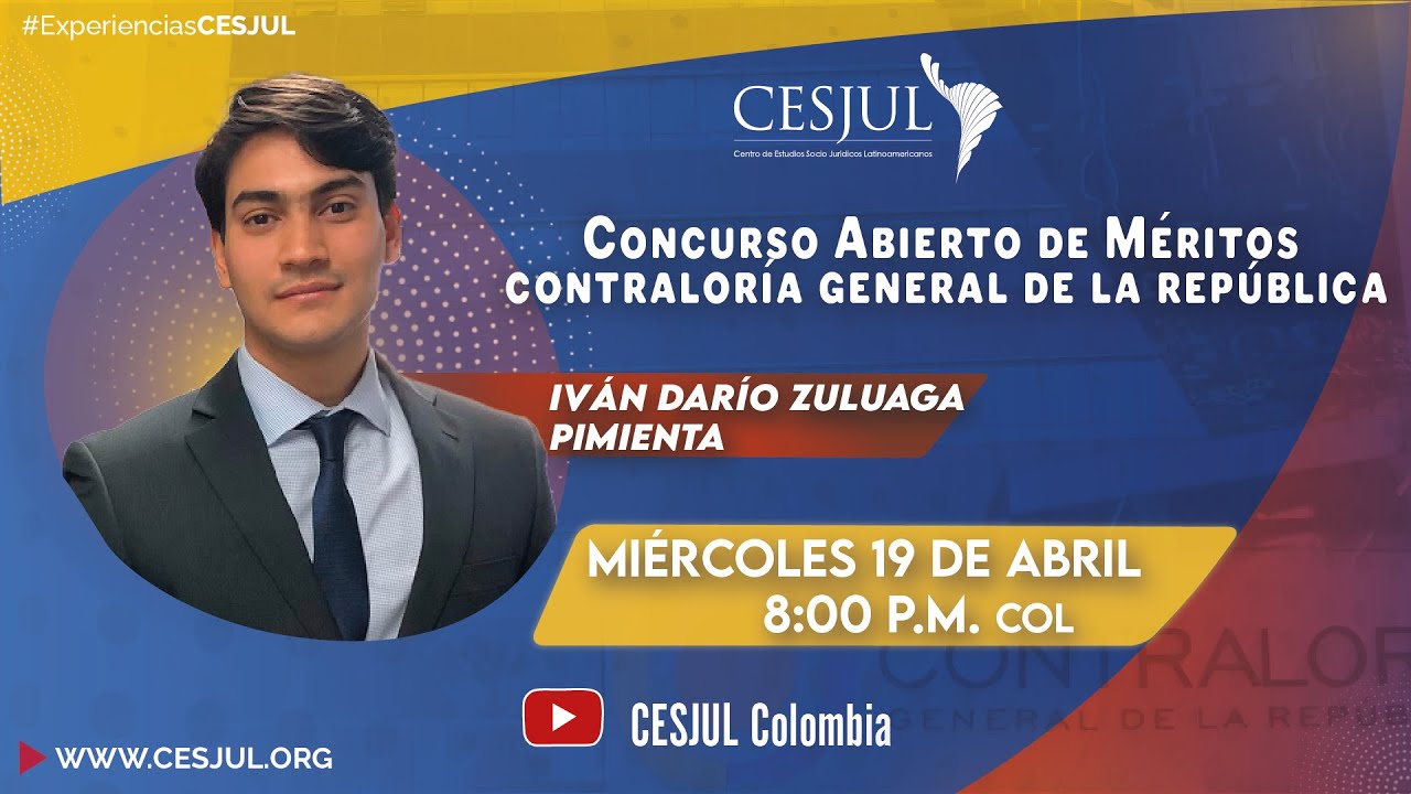 Concurso Abierto de Meritos Contraloría General de la República - YouTube