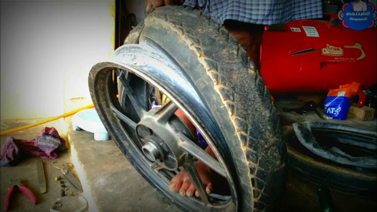 How to change bike tire / amazing technic YouTube