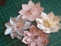 Envelope punch board -Flowers