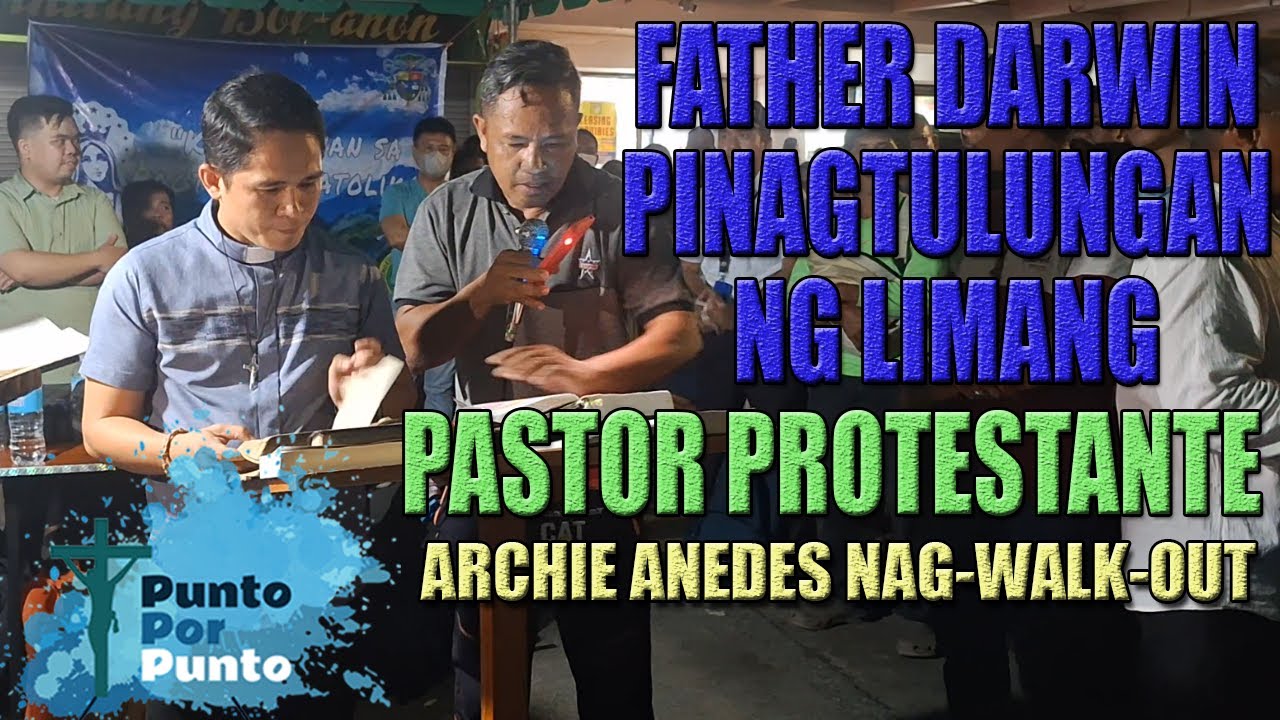 Father Darwin Gitgano versus Limang Pastor Protestante