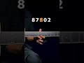 Europe The Final Countdown Guitar Tutorial #guitartutorial #music #shorts #fyp