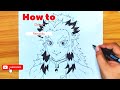 How to draw Rengoku | Beginners Drawing