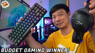 HyperX Cloud Stinger 2 + HyperX Alloy Origins 65 - Combo Budget Gaming Must Haves! ft Obsbot Tiny 2