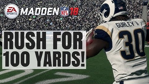 The New Glitchy Madden 18 Run Play